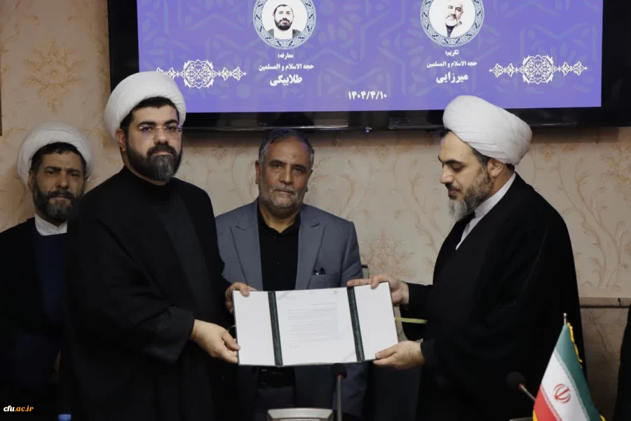 آیین تکریم و معارف مسئول نهاد نمایندگی مقام معظم رهبری در دانشگاه فرهنگیان استان خراسان رضوی برگزار شد 3