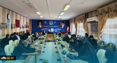 نشست هم اندیشی اساتید دانشگاه فرهنگیان کرمانشاه با موضوع «روایت جنگ تحمیلی جدید» برگزار شد
