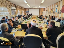 برگزاری نشست هم اندیشی اساتید دانشگاه فرهنگیان کرمانشاه با موضوع روایت جنگ تحمیلی جدید
 2