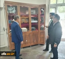 بازدید مدیر کارورزی و مدارس وابسته از پردیس های دانشگاه فرهنگیان آذربایجان شرقی با محوریت ارتقای کیفیت آموزشی 2