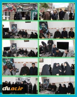 دیدار هیئت رئیسه دانشگاه فرهنگیان آذربایجان شرقی با خانواده معظم و معزز شهید قربانعلی ناموری در شهرستان بستان آباد 2