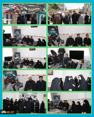 تجلیل دانشگاه فرهنگیان آذربایجان شرقی از خانواده شهید قربانعلی ناموری؛ دیدار با پدر شهید، دانشجومعلم پردیس فاطمه الزهرا (س) تبریز