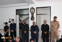 دیدار هیئت رئیسه دانشگاه فرهنگیان آذربایجان شرقی با خانواده معظم و معزز شهید قربانعلی ناموری در شهرستان بستان آباد 6