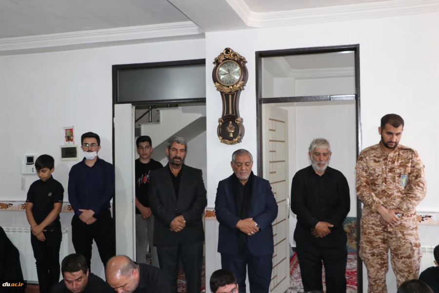 دیدار هیئت رئیسه دانشگاه فرهنگیان آذربایجان شرقی با خانواده معظم و معزز شهید قربانعلی ناموری در شهرستان بستان آباد 6