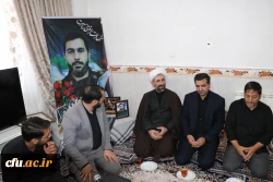 دیدار هیئت رئیسه دانشگاه فرهنگیان آذربایجان شرقی با خانواده معظم و معزز شهید قربانعلی ناموری در شهرستان بستان آباد 10