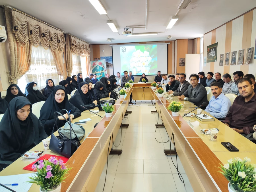 نشست هماهنگی کارگروه اجرایی کانون ارزیابی شایستگی معلمی دانشگاه فرهنگیان کرمانشاه 6