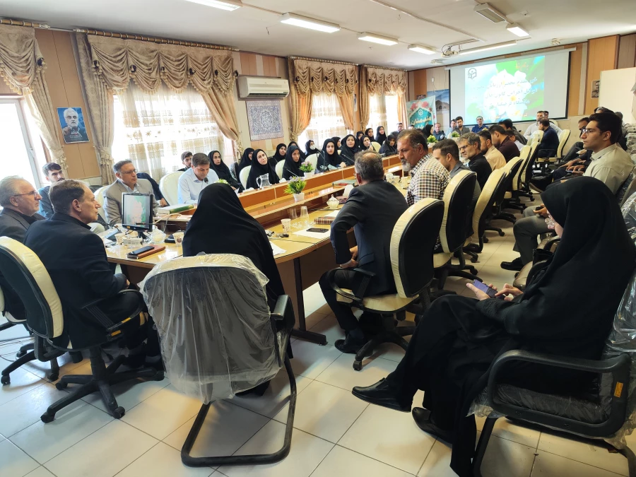 نشست هماهنگی کارگروه اجرایی کانون ارزیابی شایستگی معلمی دانشگاه فرهنگیان کرمانشاه 8