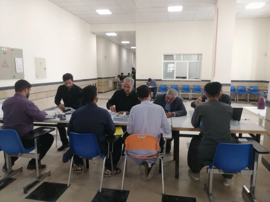 بازدید مدیرکل آموزش و پرورش سیستان و بلوچستان از فرایند ارزیابی تخصصی داوطلبان ورودی دانشگاه فرهنگیان استان 4