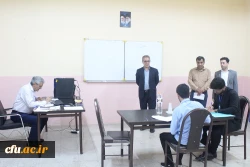 بازدید مدیر منابع انسانی و امور اداری اداره کل آموزش و پرورش استان بوشهر از حوزه های ارزیابی تکمیلی داوطلبان بدو ورود به دانشگاه فرهنگیان 2