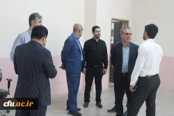 بازدید مدیر منابع انسانی و امور اداری اداره کل آموزش و پرورش استان بوشهر از حوزه های ارزیابی تکمیلی داوطلبان بدو ورود به دانشگاه فرهنگیان 7