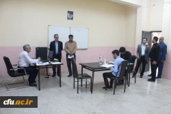 بازدید مدیر منابع انسانی و امور اداری اداره کل آموزش و پرورش استان بوشهر از حوزه های ارزیابی تکمیلی داوطلبان بدو ورود به دانشگاه فرهنگیان 11