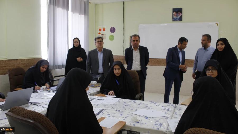 بازدید مدیرکل آموزش و پرورش استان بوشهر از حوزه های ارزیابی تکمیلی دانشگاه فرهنگیان  5