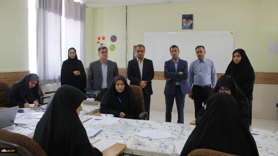 بازدید مدیرکل آموزش و پرورش استان بوشهر از حوزه های ارزیابی تکمیلی دانشگاه فرهنگیان  6