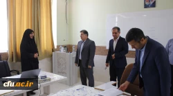 بازدید مدیرکل آموزش و پرورش استان بوشهر از حوزه های ارزیابی تکمیلی دانشگاه فرهنگیان  8