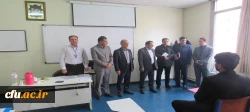 بازدید مدیرکل آموزش و پرورش استان اردبیل و هیات همراه وی از روند برگزاری ارزیابی تکمیلی داوطلبان ورود به دانشگاه فرهنگیان سال 1404