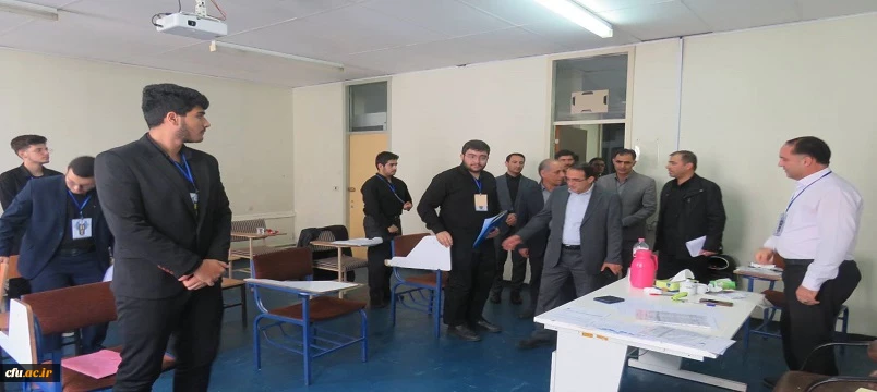 بازدید مدیرکل آموزش و پرورش استان اردبیل و هیات همراه وی از روند برگزاری ارزیابی تکمیلی داوطلبان ورود به دانشگاه فرهنگیان سال 1404