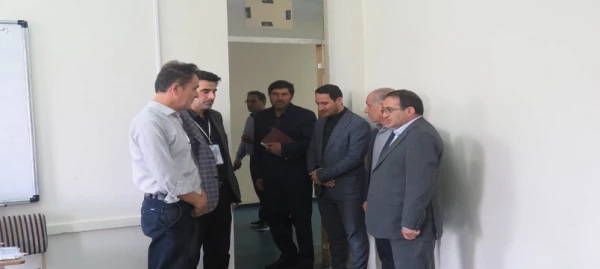 بازدید مدیرکل آموزش و پرورش استان اردبیل و هیات همراه وی از روند برگزاری ارزیابی تکمیلی داوطلبان ورود به دانشگاه فرهنگیان سال 1404