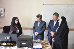 بازدید معاون استاندار از حوزه ارزیابی داوطلبان ورود به دانشگاه فرهنگیان دانشگاه استان چهارمحال و بختیاری 6