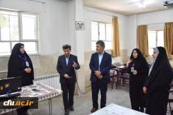 بازدید معاون استاندار از حوزه ارزیابی داوطلبان ورود به دانشگاه فرهنگیان دانشگاه استان چهارمحال و بختیاری 5