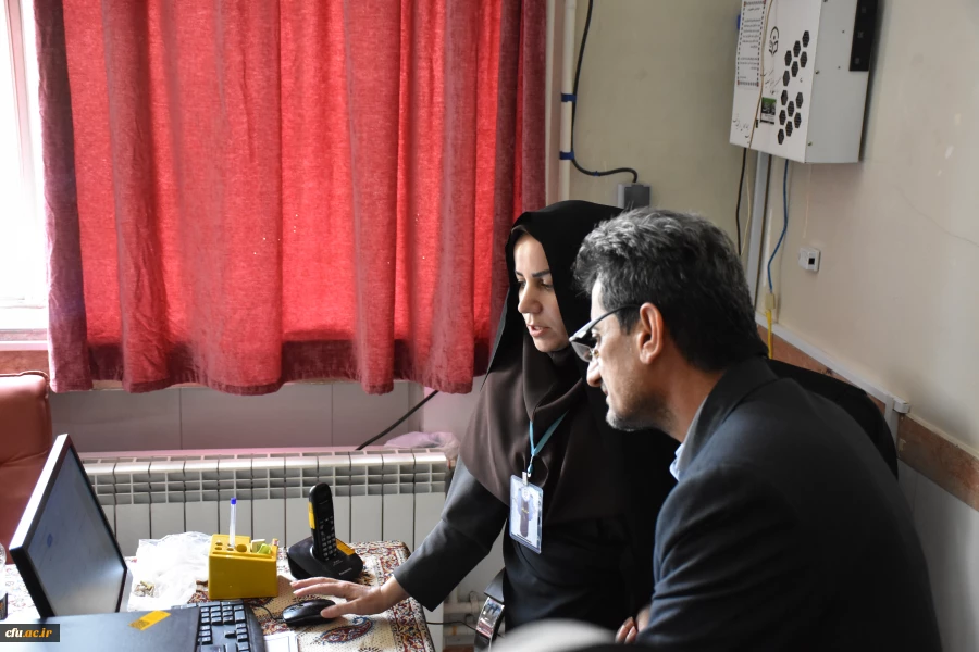 بازدید معاون استاندار از حوزه ارزیابی داوطلبان ورود به دانشگاه فرهنگیان دانشگاه استان چهارمحال و بختیاری 7