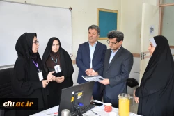 بازدید معاون استاندار از حوزه ارزیابی داوطلبان ورود به دانشگاه فرهنگیان دانشگاه استان چهارمحال و بختیاری 8