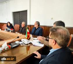 نشست پیگیری مسائل و مشکلات دانشگاه فرهنگیان در استانداری کرمانشاه
 6