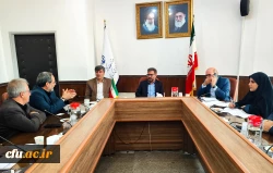 نشست پیگیری مسائل و مشکلات دانشگاه فرهنگیان در استانداری کرمانشاه
 7