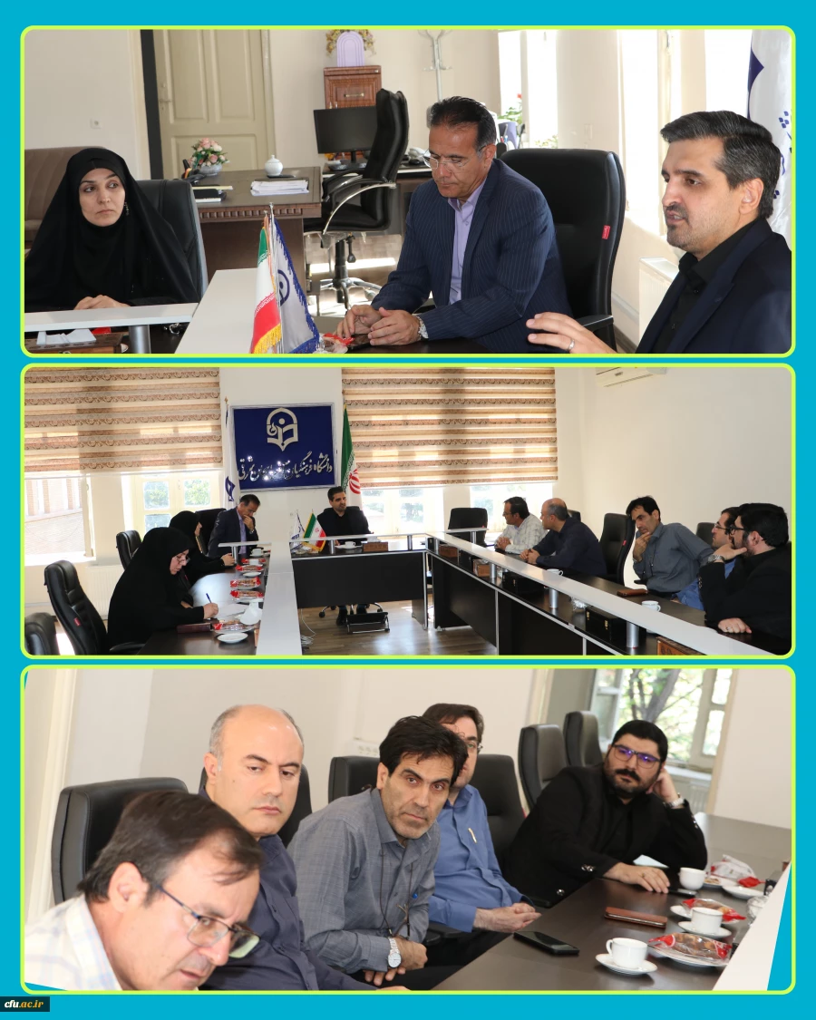 جلسه شورای هماهنگی کمیته های علمی و اجرائی ششمین همایش ملی آموزش فیزیک PCK و آموزش ریاضی دانشگاه فرهنگیان آذربایجان شرقی 2