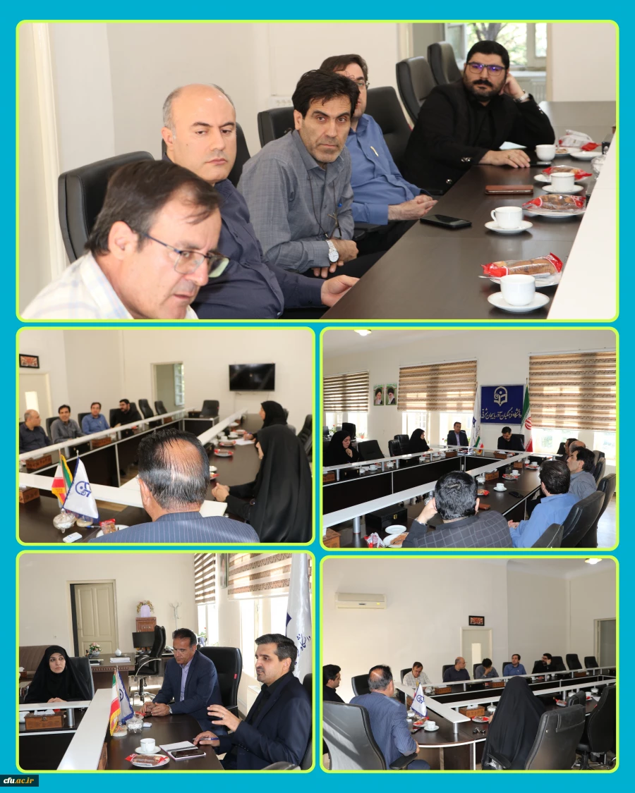 جلسه شورای هماهنگی کمیته های علمی و اجرائی ششمین همایش ملی آموزش فیزیک PCK و آموزش ریاضی دانشگاه فرهنگیان آذربایجان شرقی 3