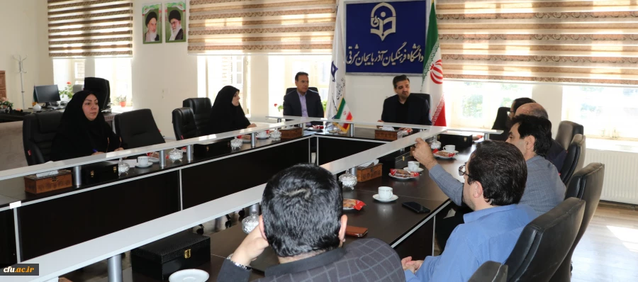 جلسه شورای هماهنگی کمیته های علمی و اجرائی ششمین همایش ملی آموزش فیزیک PCK و آموزش ریاضی دانشگاه فرهنگیان آذربایجان شرقی 5