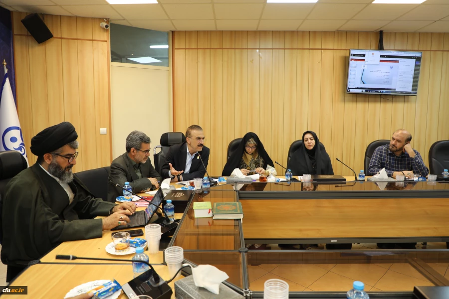 جلسه «کمیته علمی همایش بین المللی مرجعیت علمی در تربیت معلم» برگزار شد 9