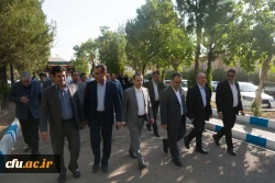 بازدید معاون برنامه ریزی و توسعه منابع دانشگاه فرهنگیان و مسئولین سازمان برنامه و بودجه کشور از پردیس های استان مرکزی  2
