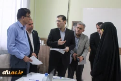 بازدید معاون برنامه ریزی و توسعه منابع دانشگاه فرهنگیان و مسئولین سازمان برنامه و بودجه کشور از پردیس های استان مرکزی  3