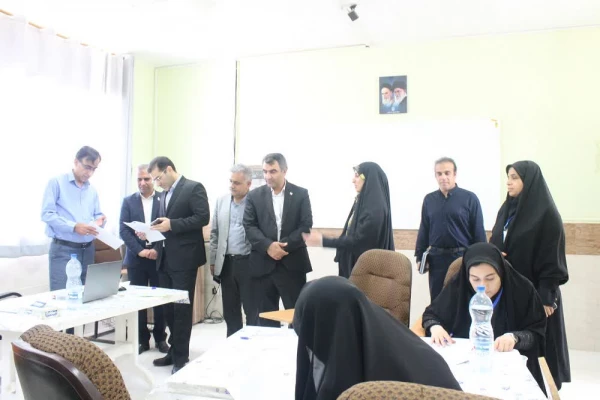 بازدید معاون برنامه ریزی و توسعه منابع دانشگاه فرهنگیان و مسئولین سازمان برنامه و بودجه کشور از پردیس های استان مرکزی  4
