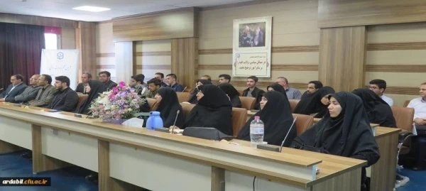آیین تکریم و معارفه سرپرست مدیریت امور پردیس های دانشگاه فرهنگیان اردبیل