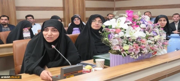 آیین تکریم و معارفه سرپرست مدیریت امور پردیس های دانشگاه فرهنگیان اردبیل