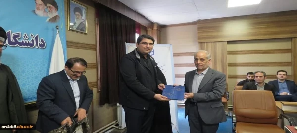 آیین تکریم و معارفه سرپرست مدیریت امور پردیس های دانشگاه فرهنگیان اردبیل