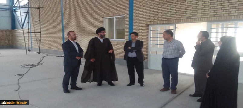 بازدید معاون پژوهش و فناوری دانشگاه فرهنگیان از پردیس بنت الهدی صدر اردبیل