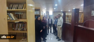 بازدید از کتابخانه های ساختمان آموزشی ورامین و پردیس پیشوا 