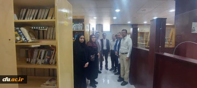 بازدید از کتابخانه های ساختمان آموزشی ورامین و پردیس پیشوا 