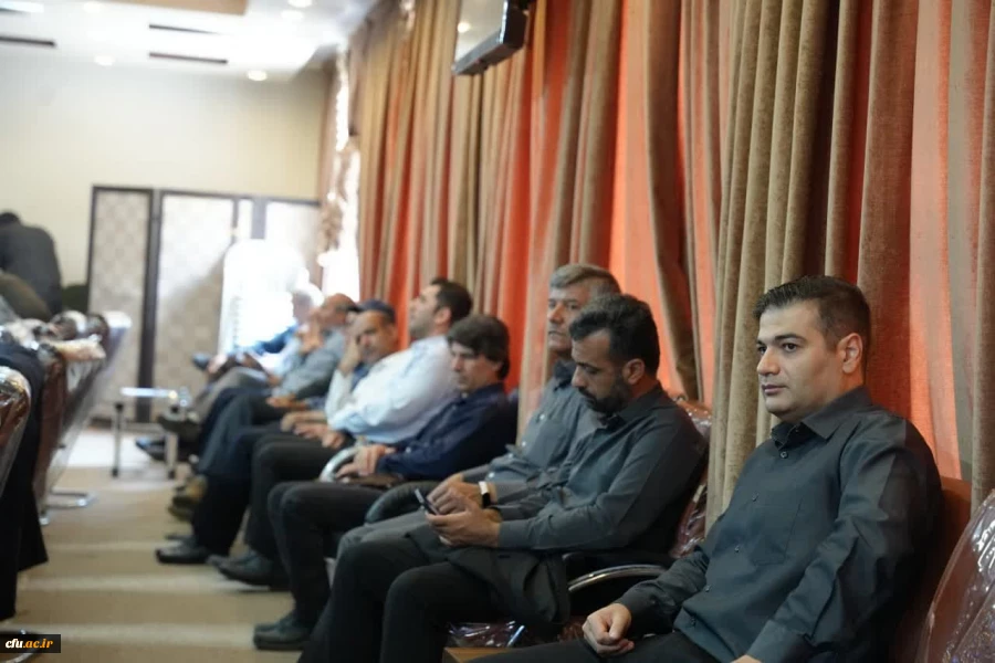 برگزاری شست اعضای هیأت علمی با معاون آموزشی دانشگاه فرهنگیان به میزبانی پردیس شهید باهنر
 9
