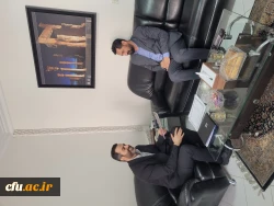 دکتر احمد رمضانی و دکتر موسوی زاده بنیاد سعدی 3