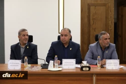 نشست هم اندیشی مدیران استانی با اعضای هیات رئیسه دانشگاه فرهنگیان با رویکرد تبیین برنامه های فرصت مهر 9