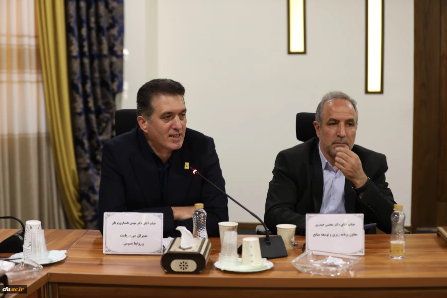 نشست هم اندیشی مدیران استانی با اعضای هیات رئیسه دانشگاه فرهنگیان با رویکرد تبیین برنامه های فرصت مهر 14