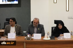 نشست هم اندیشی مدیران استانی با اعضای هیات رئیسه دانشگاه فرهنگیان با رویکرد تبیین برنامه های فرصت مهر 21