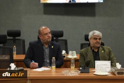 نشست هم اندیشی مدیران استانی با اعضای هیات رئیسه دانشگاه فرهنگیان با رویکرد تبیین برنامه های فرصت مهر 26