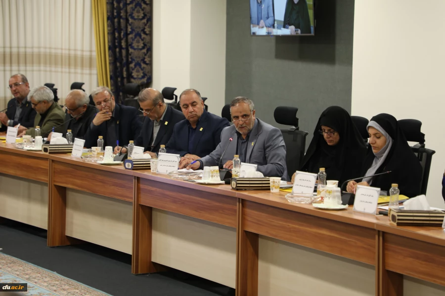 نشست هم اندیشی مدیران استانی با اعضای هیات رئیسه دانشگاه فرهنگیان با رویکرد تبیین برنامه های فرصت مهر 31