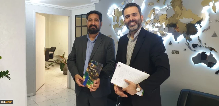 دکتر احمد رمضانی و دکتر موسوی زاده بنیاد سعدی 6