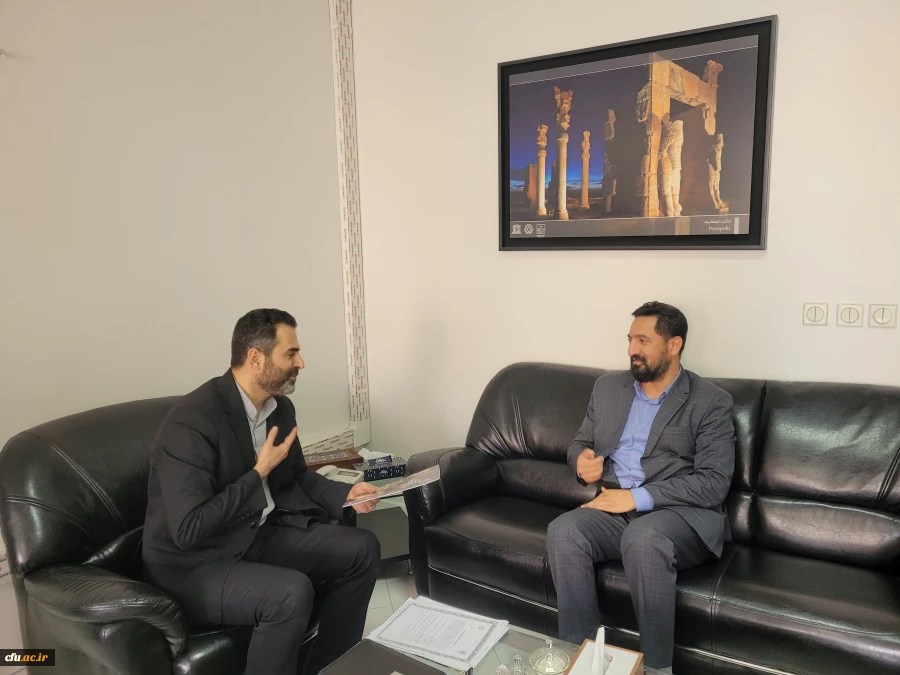 دکتر احمد رمضانی و دکتر موسوی زاده بنیاد سعدی 4