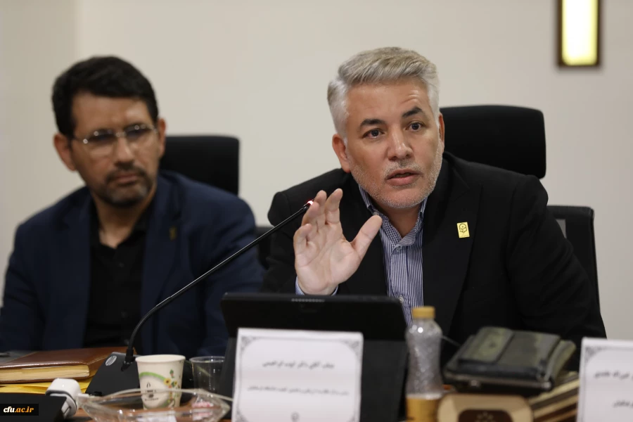 نشست هم اندیشی مدیران استانی با اعضای هیات رئیسه دانشگاه فرهنگیان با رویکرد تبیین برنامه های فرصت مهر 56